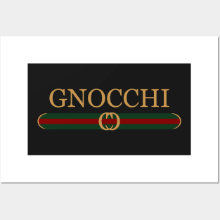 gnocchi trending fashion logo Posters and Art